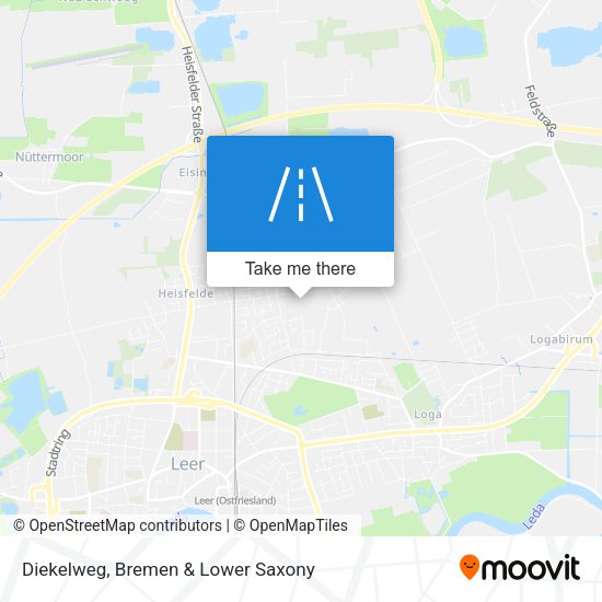 Diekelweg map