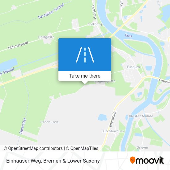 Einhauser Weg map