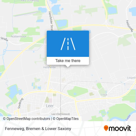 Fenneweg map