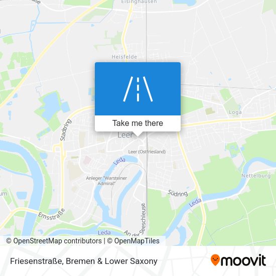 Friesenstraße map