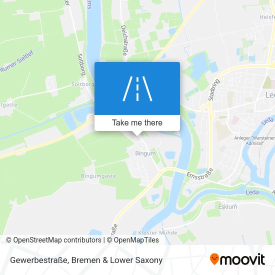 Gewerbestraße map