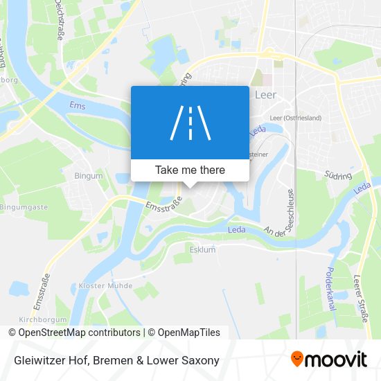 Gleiwitzer Hof map