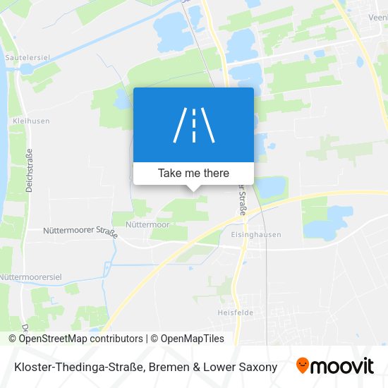 Kloster-Thedinga-Straße map