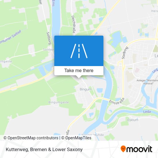 Kutterweg map