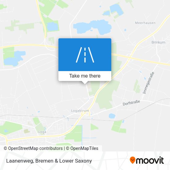 Laanenweg map