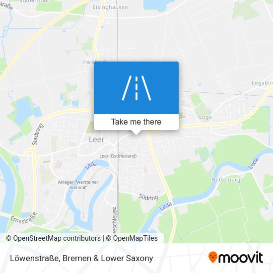 Löwenstraße map