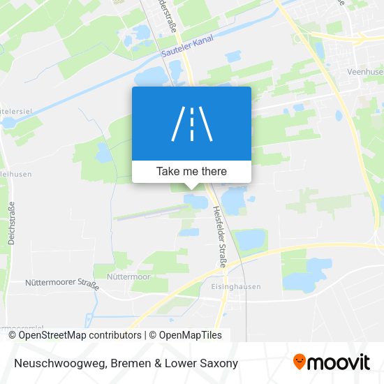 Neuschwoogweg map