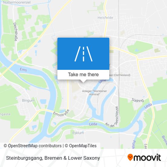 Steinburgsgang map