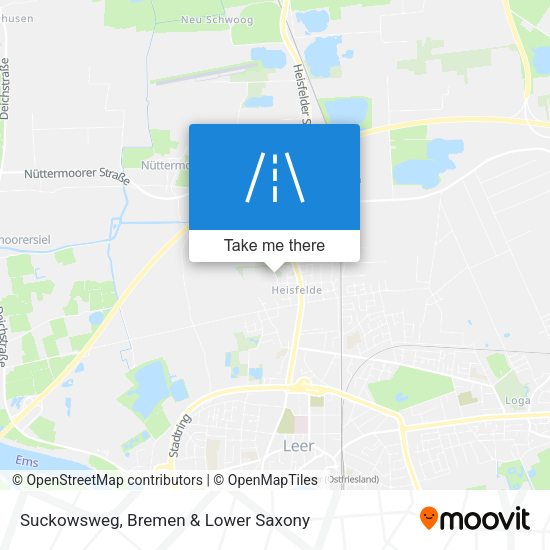 Suckowsweg map