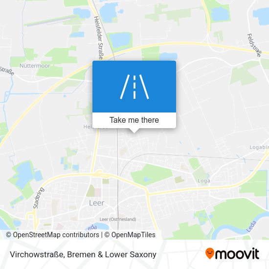 Virchowstraße map