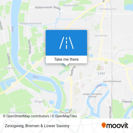 Zeisigweg map