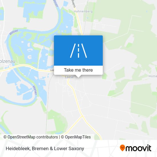 Heidebleek map