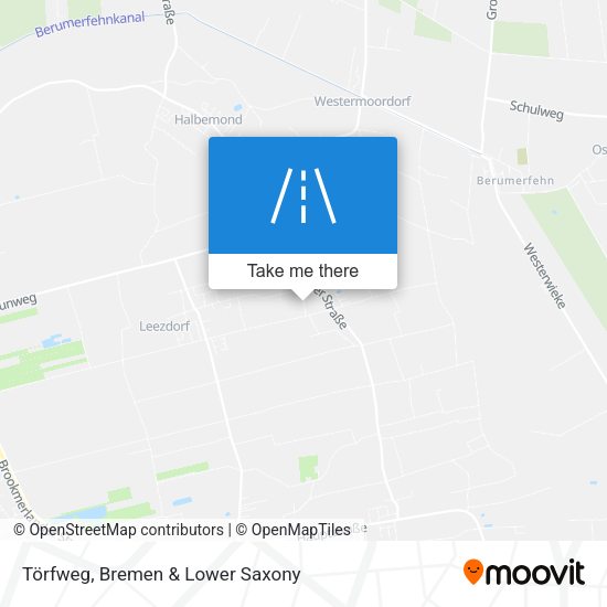 Törfweg map