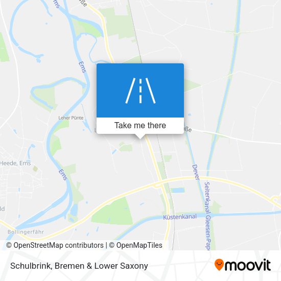 Schulbrink map