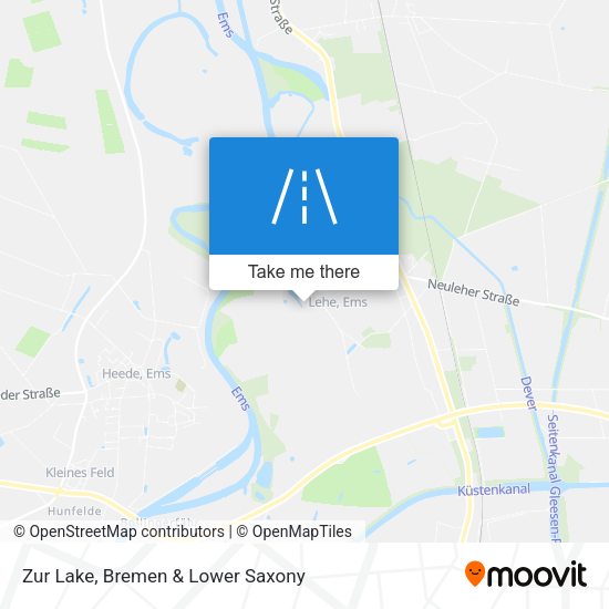 Zur Lake map