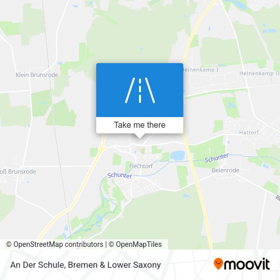 An Der Schule map
