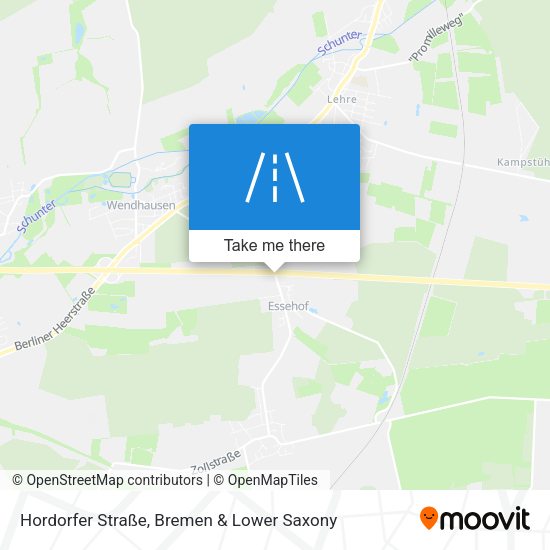 Hordorfer Straße map