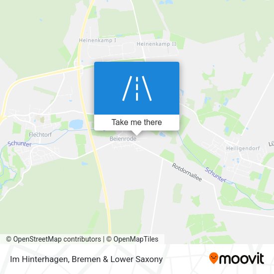 Im Hinterhagen map