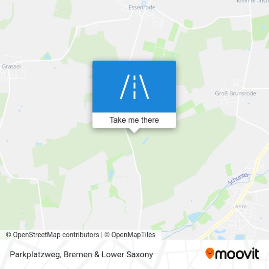 Parkplatzweg map
