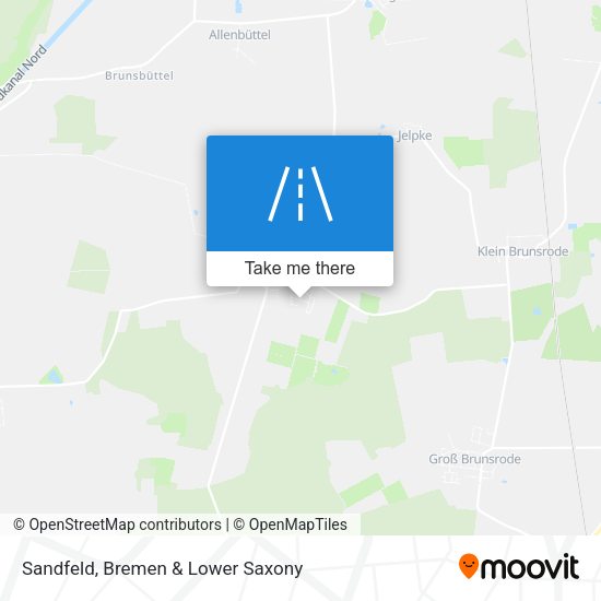 Sandfeld map