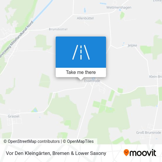 Vor Den Kleingärten map
