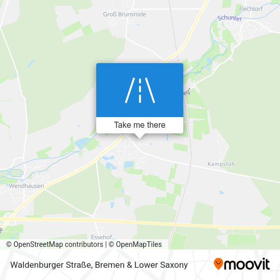 Waldenburger Straße map