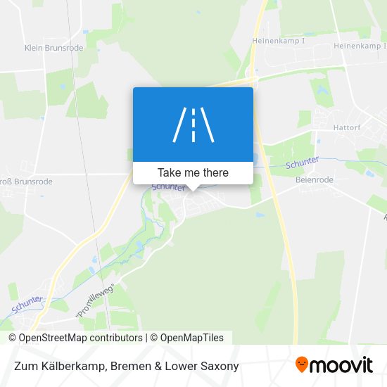 Zum Kälberkamp map
