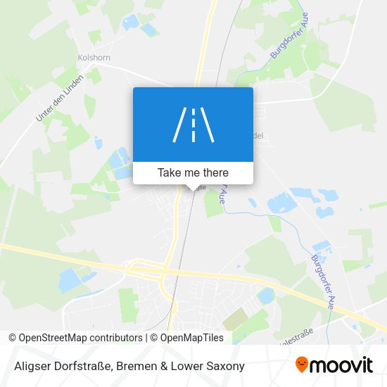 Aligser Dorfstraße map