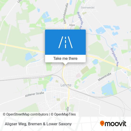 Aligser Weg map