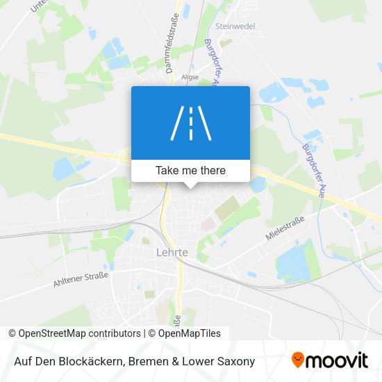 Auf Den Blockäckern map