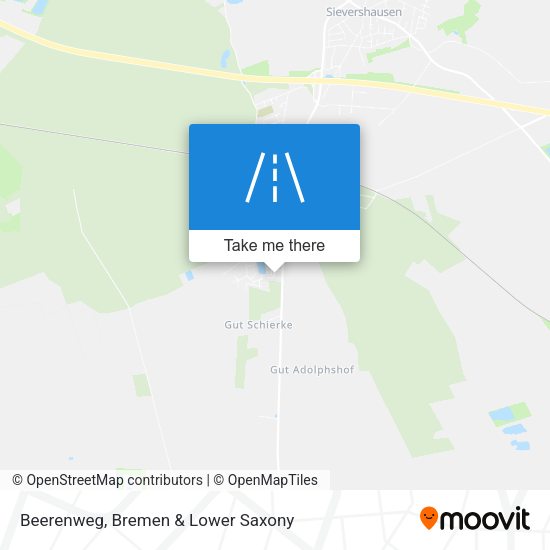 Beerenweg map