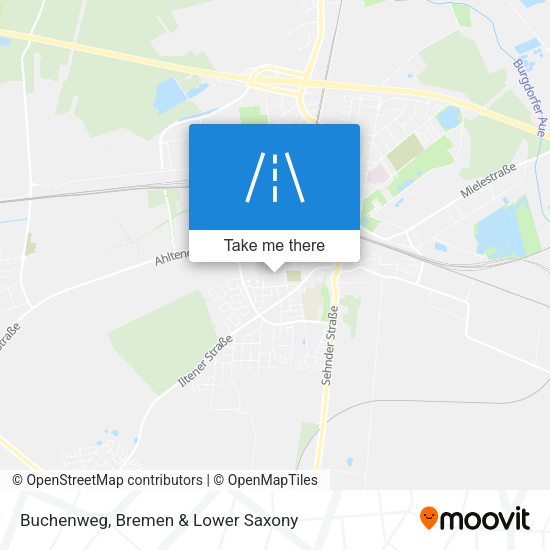 Buchenweg map