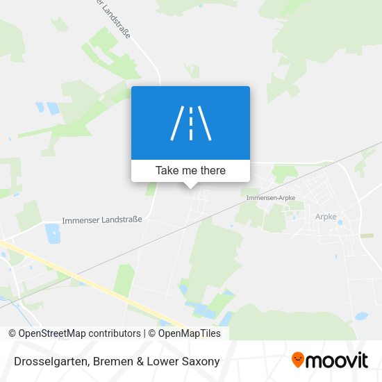 Drosselgarten map