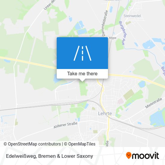 Edelweißweg map