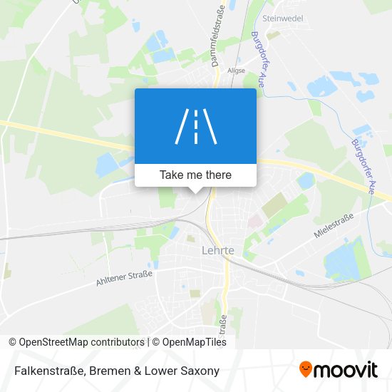 Falkenstraße map
