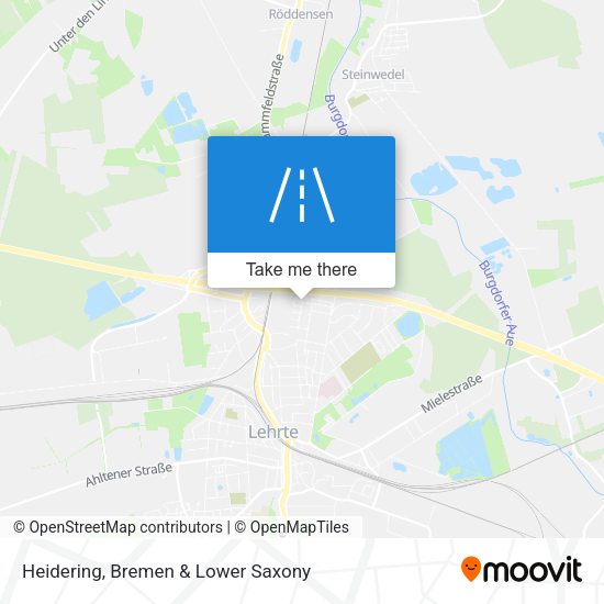 Heidering map