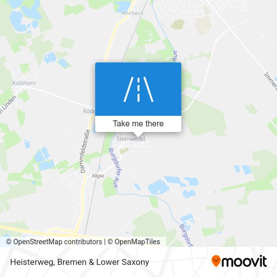 Heisterweg map