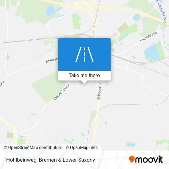 Hohlbeinweg map