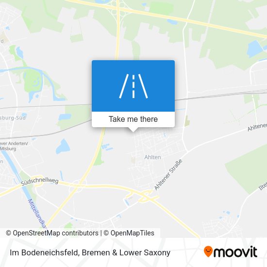 Im Bodeneichsfeld map