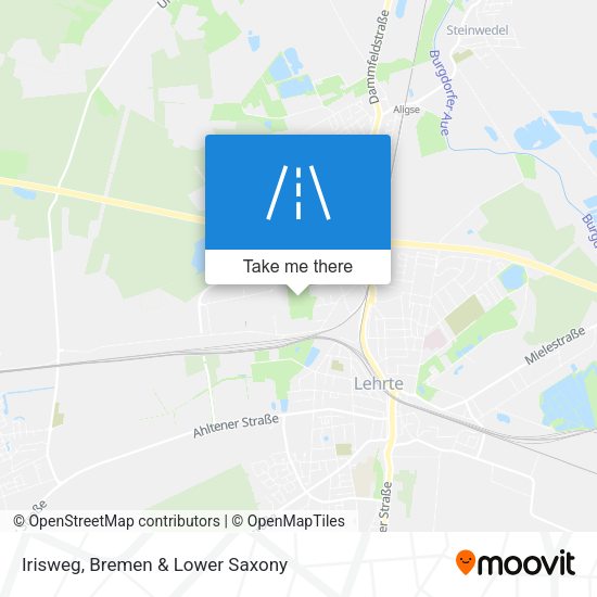 Irisweg map