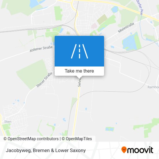 Jacobyweg map