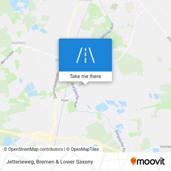 Jetterieweg map