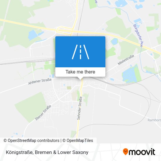 Königstraße map