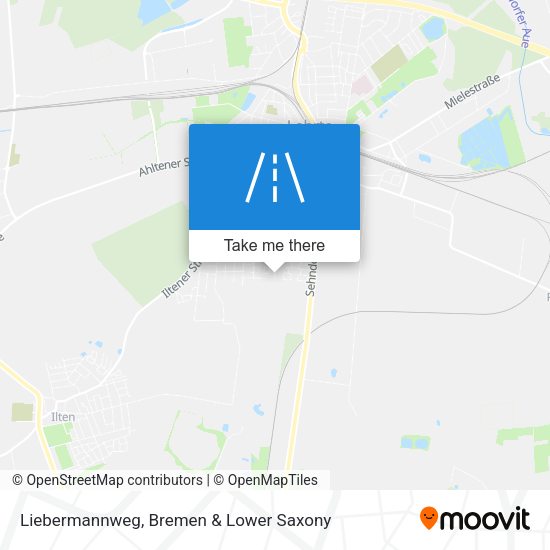 Liebermannweg map