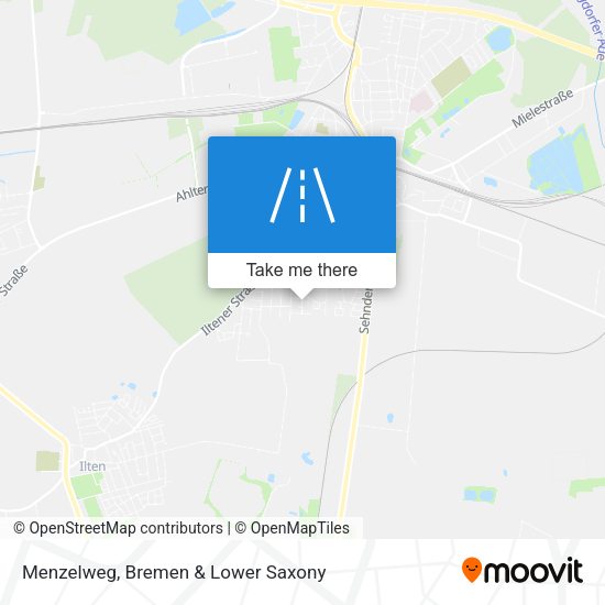 Menzelweg map