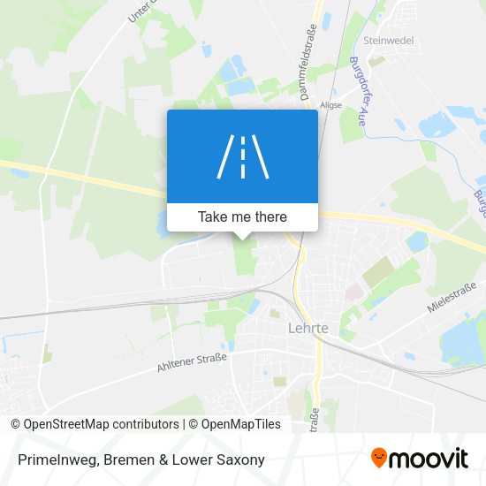 Primelnweg map