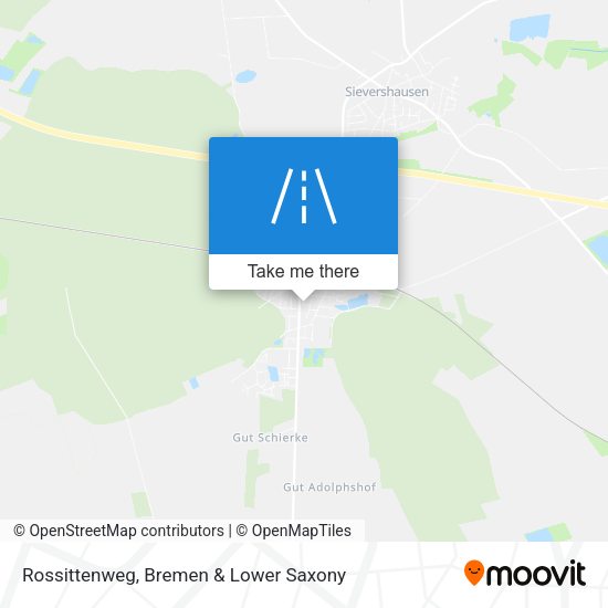 Rossittenweg map
