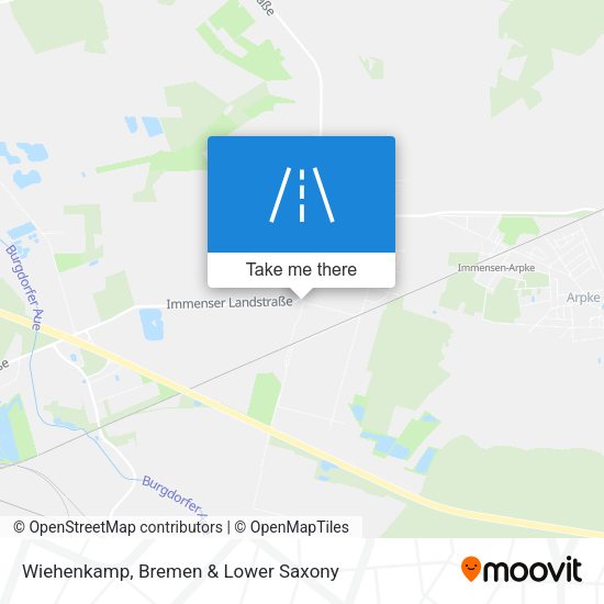 Wiehenkamp map