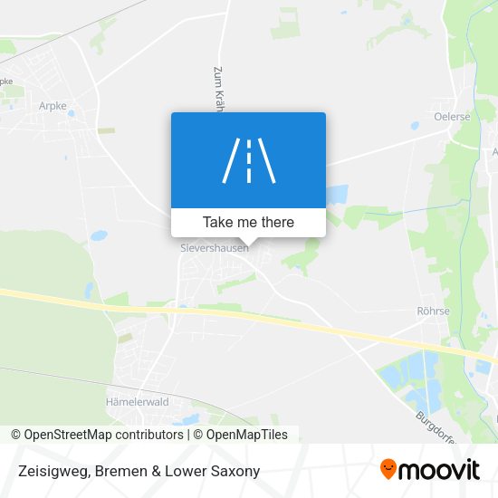 Zeisigweg map