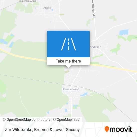 Zur Wildtränke map